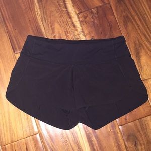 Black Lululemon Shorts